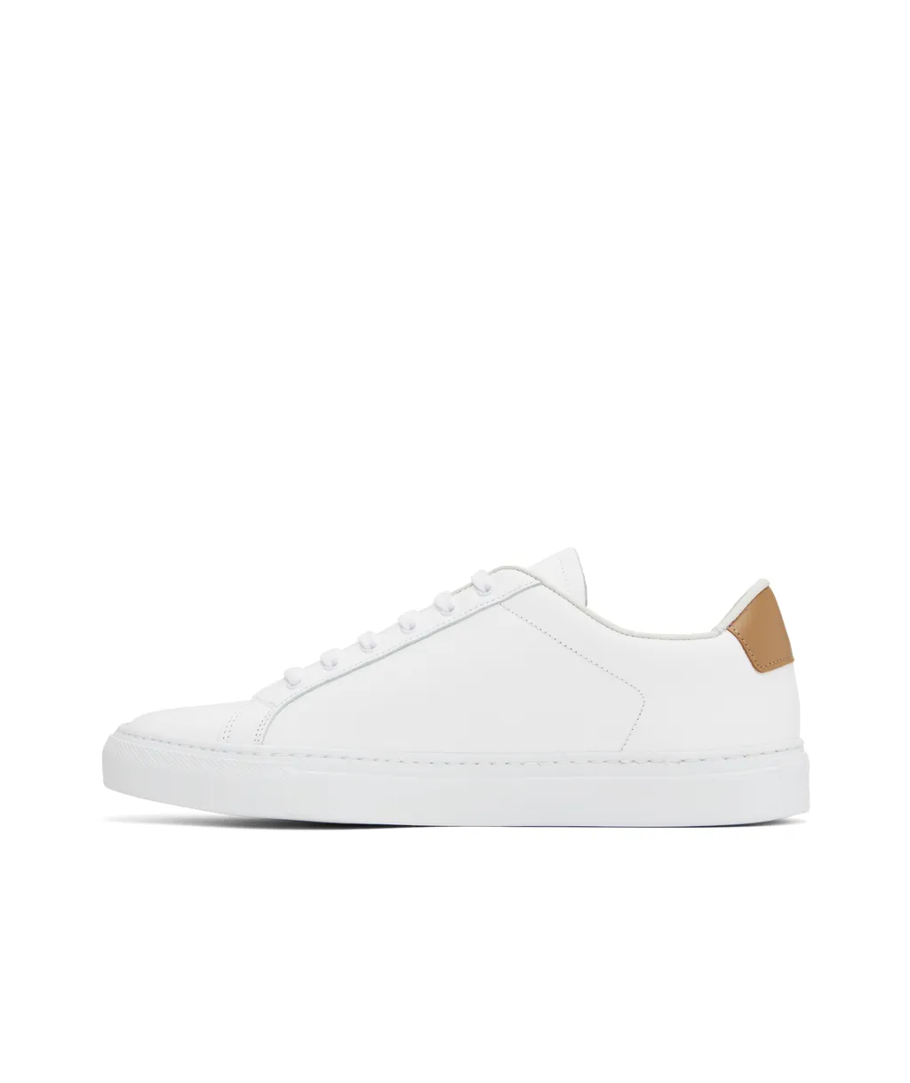 Round-Toe Lace-Up Sneakers