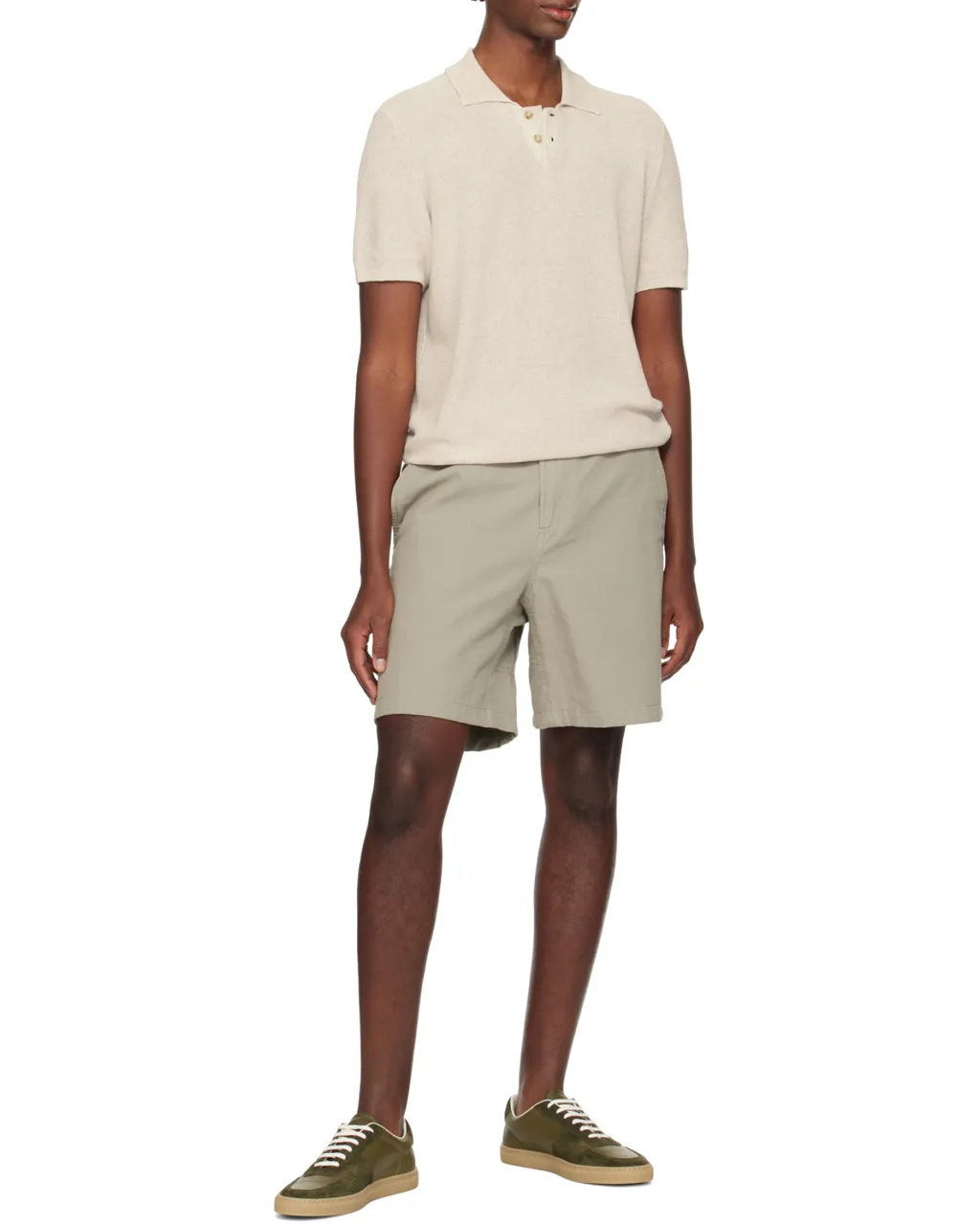 Panelled Low-Top Sneakers