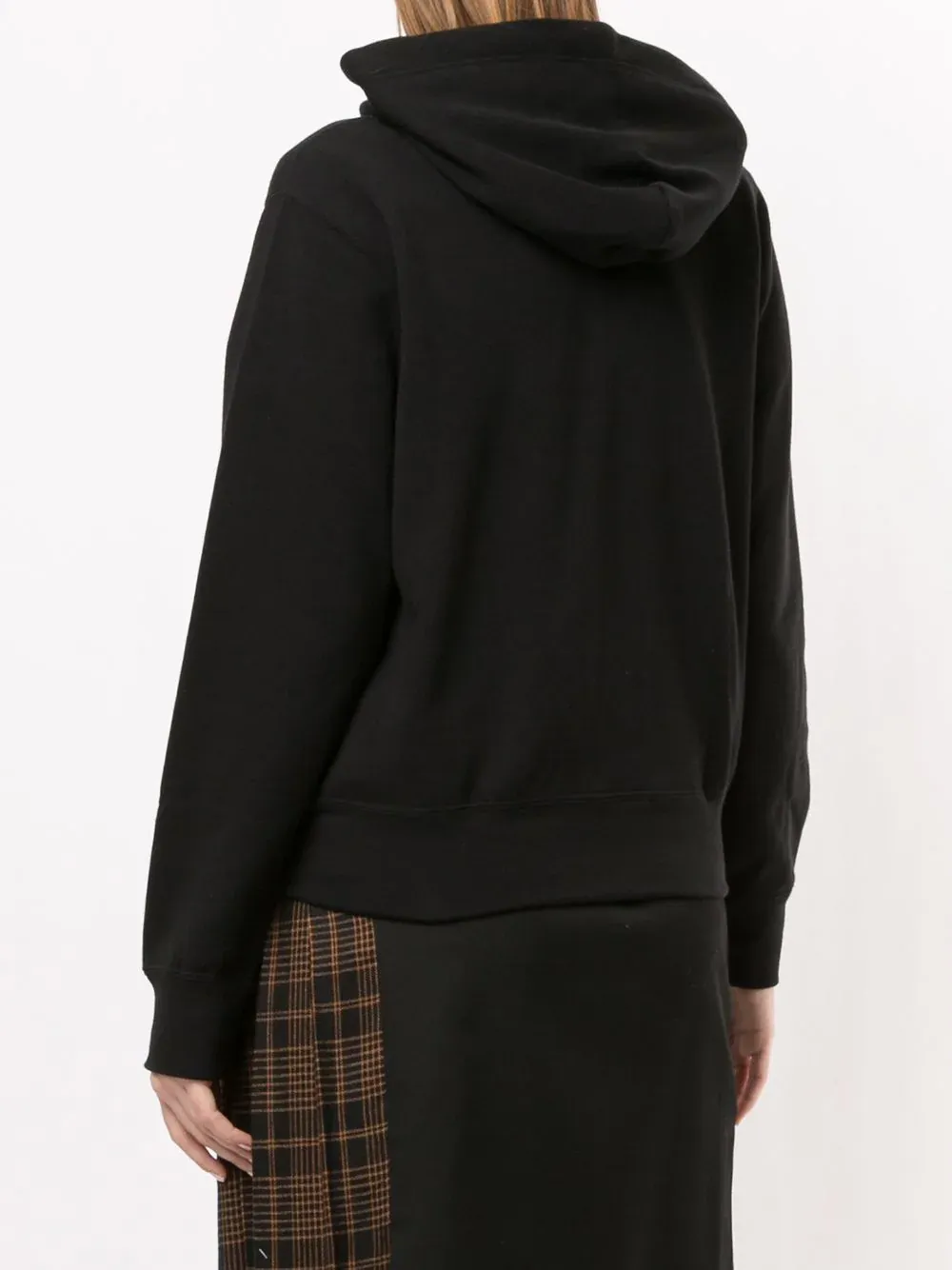 Heart Motif Zip Hoodie
