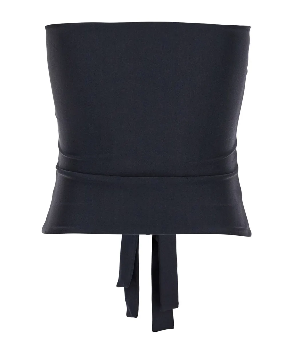 Jersey Knotted Gala Top