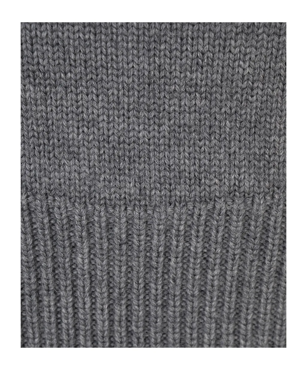 Hooded Knitted Jumper