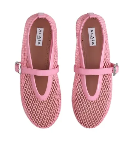 Fishnet Ballet Flats