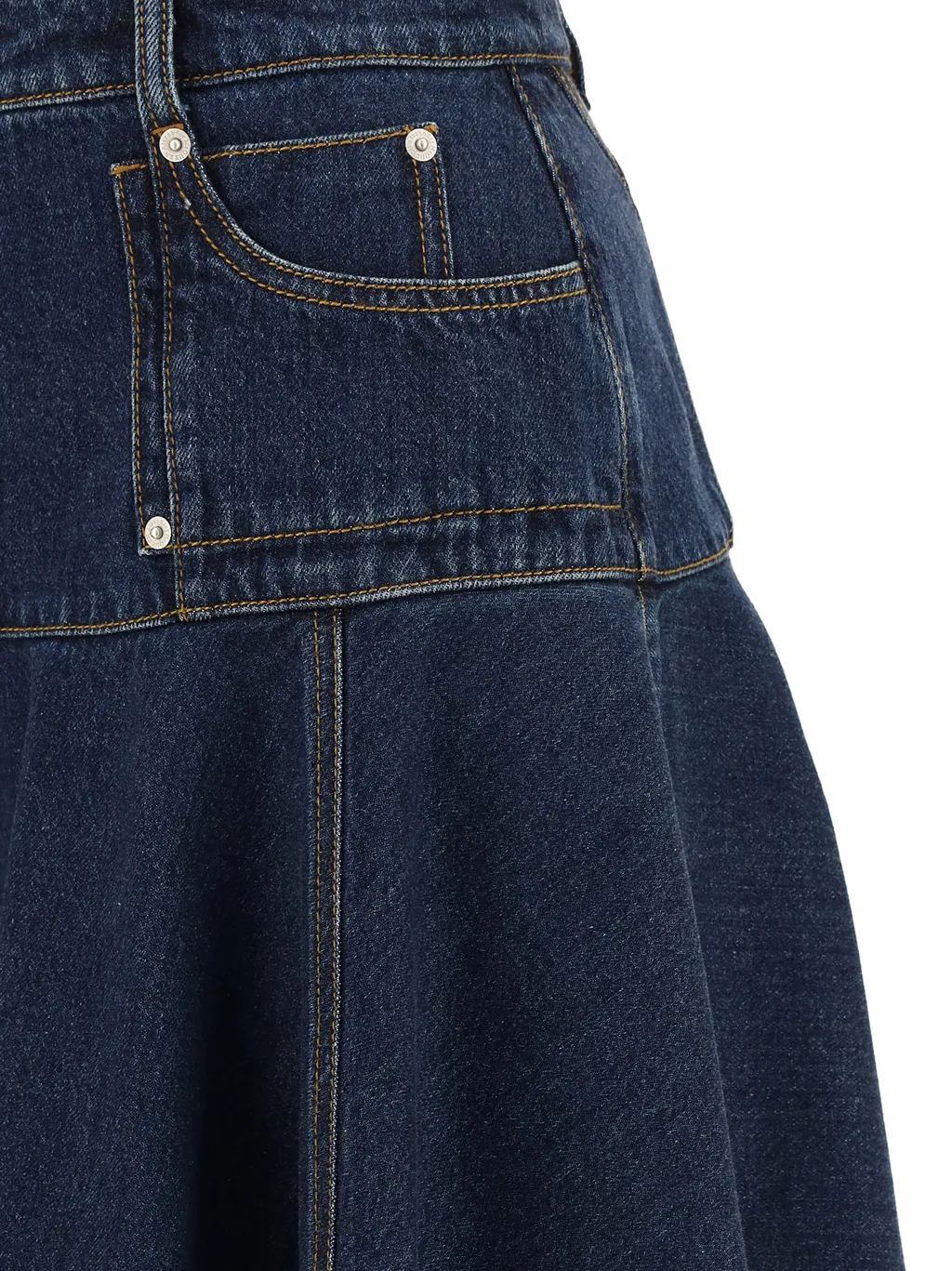 Denim A-Line Skirt
