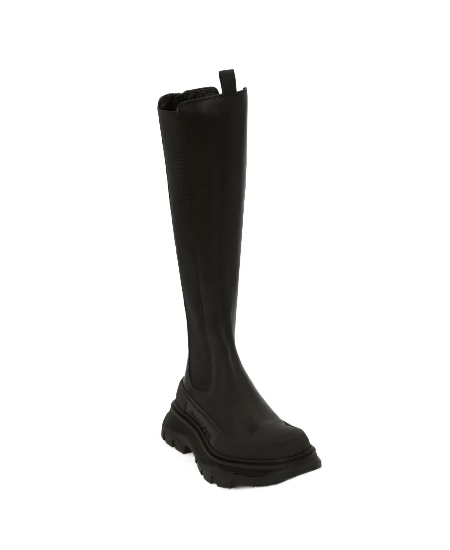 Tread Slick Knee-High Boots