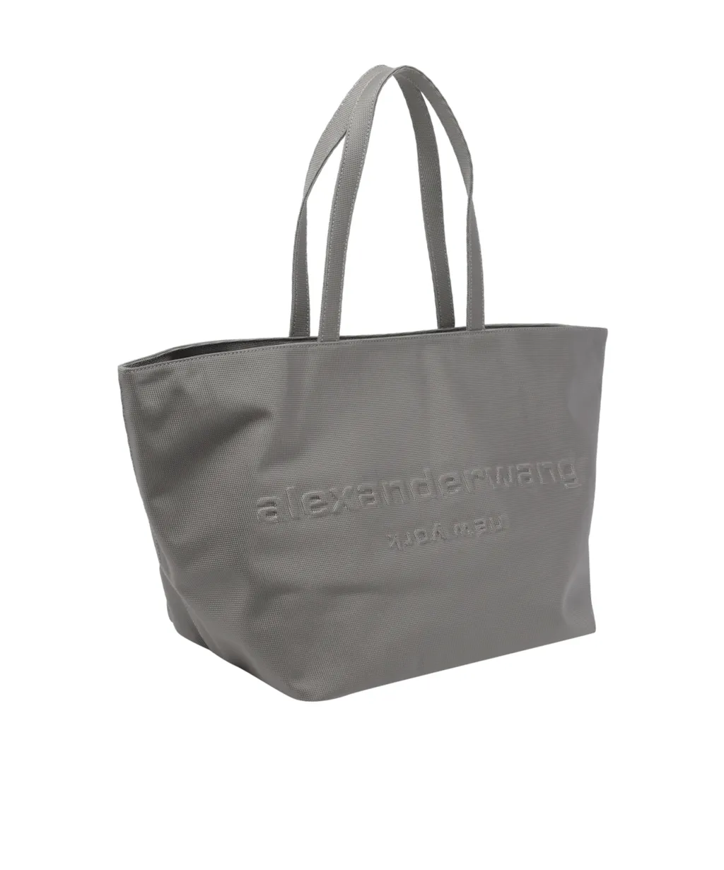 Logo Embossed Ponch Tote Bag