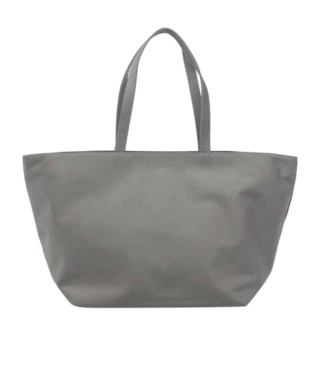 Logo Embossed Ponch Tote Bag