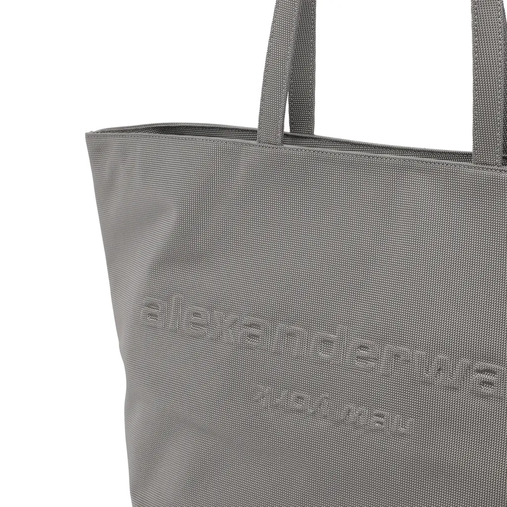 Logo Embossed Ponch Tote Bag