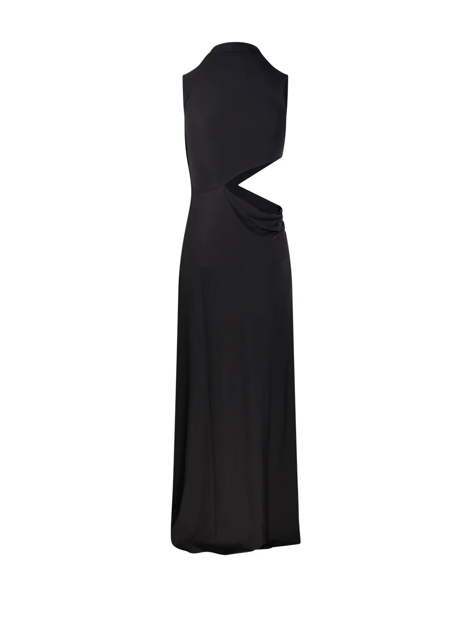 Cut-Out Draped Dress