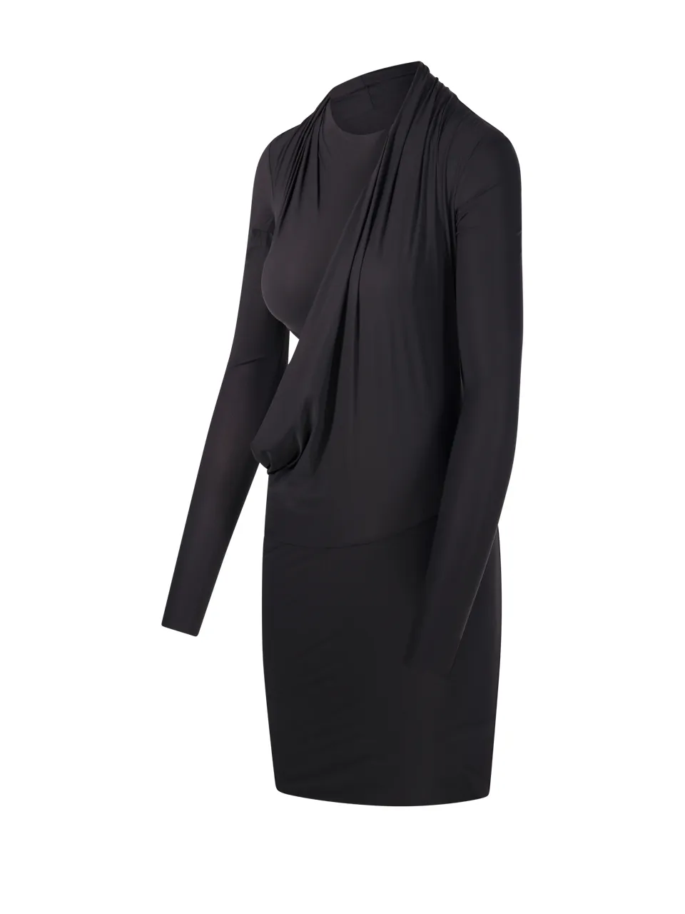 Draped Cutout Dress