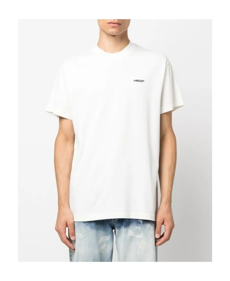 Logo Embroidered Crewneck T-Shirt