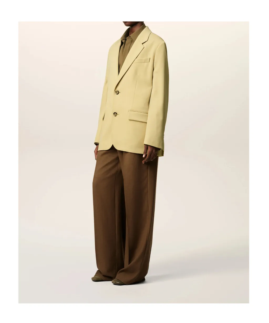 Loose Single-Breasted Jacket