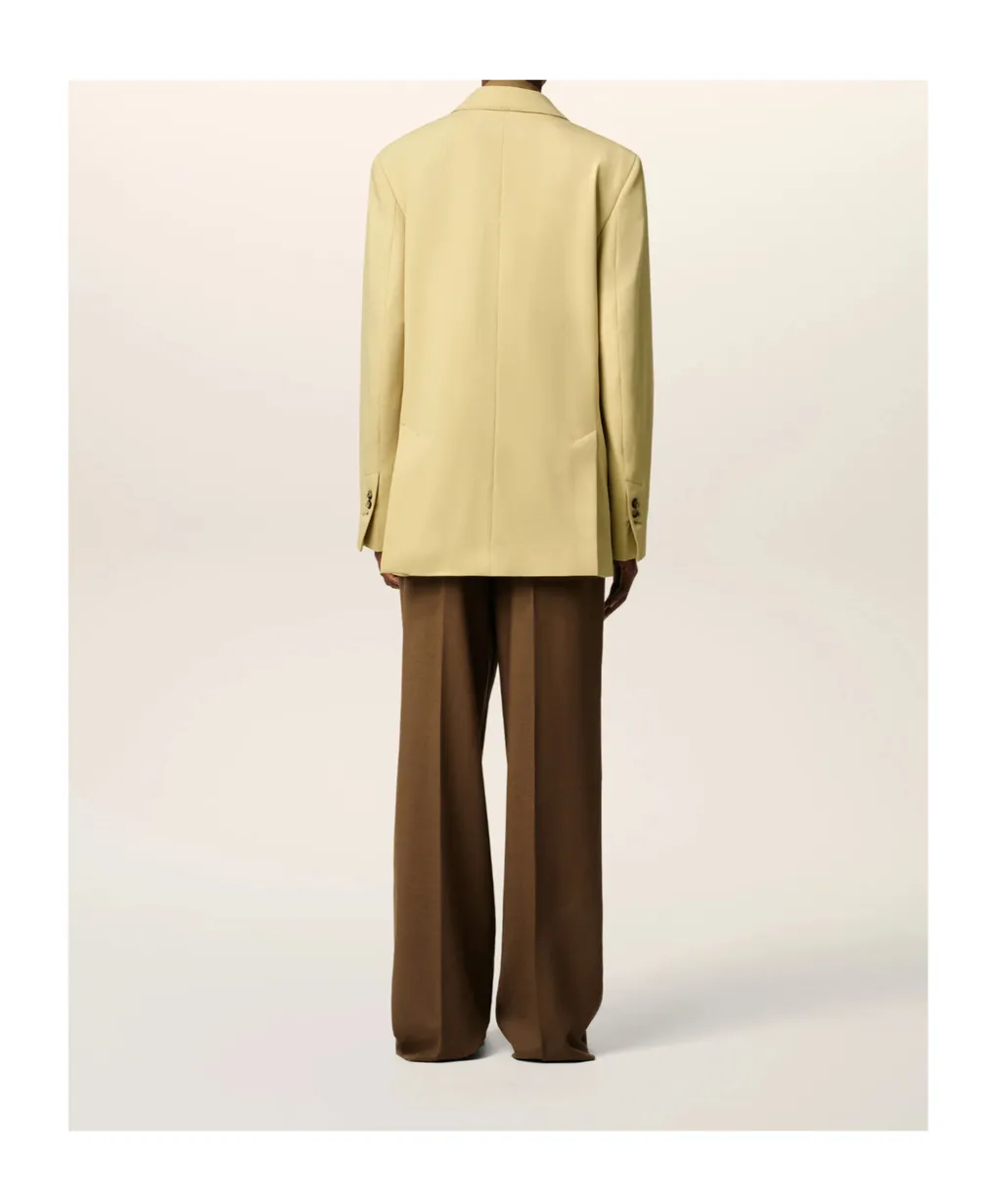 Loose Single-Breasted Jacket
