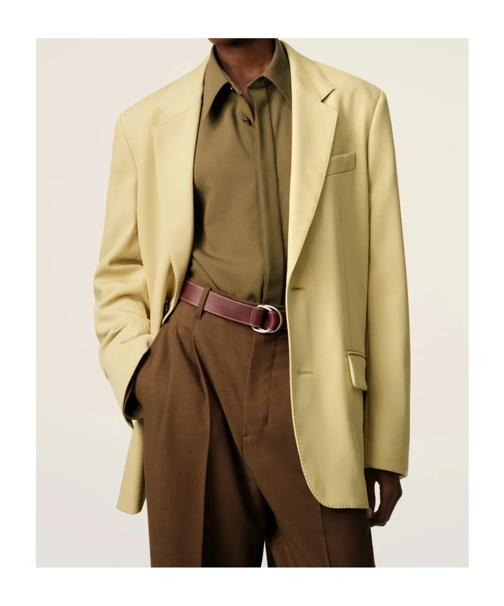 Loose Single-Breasted Jacket