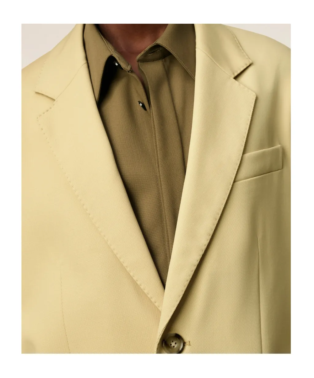 Loose Single-Breasted Jacket