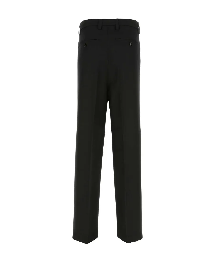 Wide-Leg Tailored Trousers