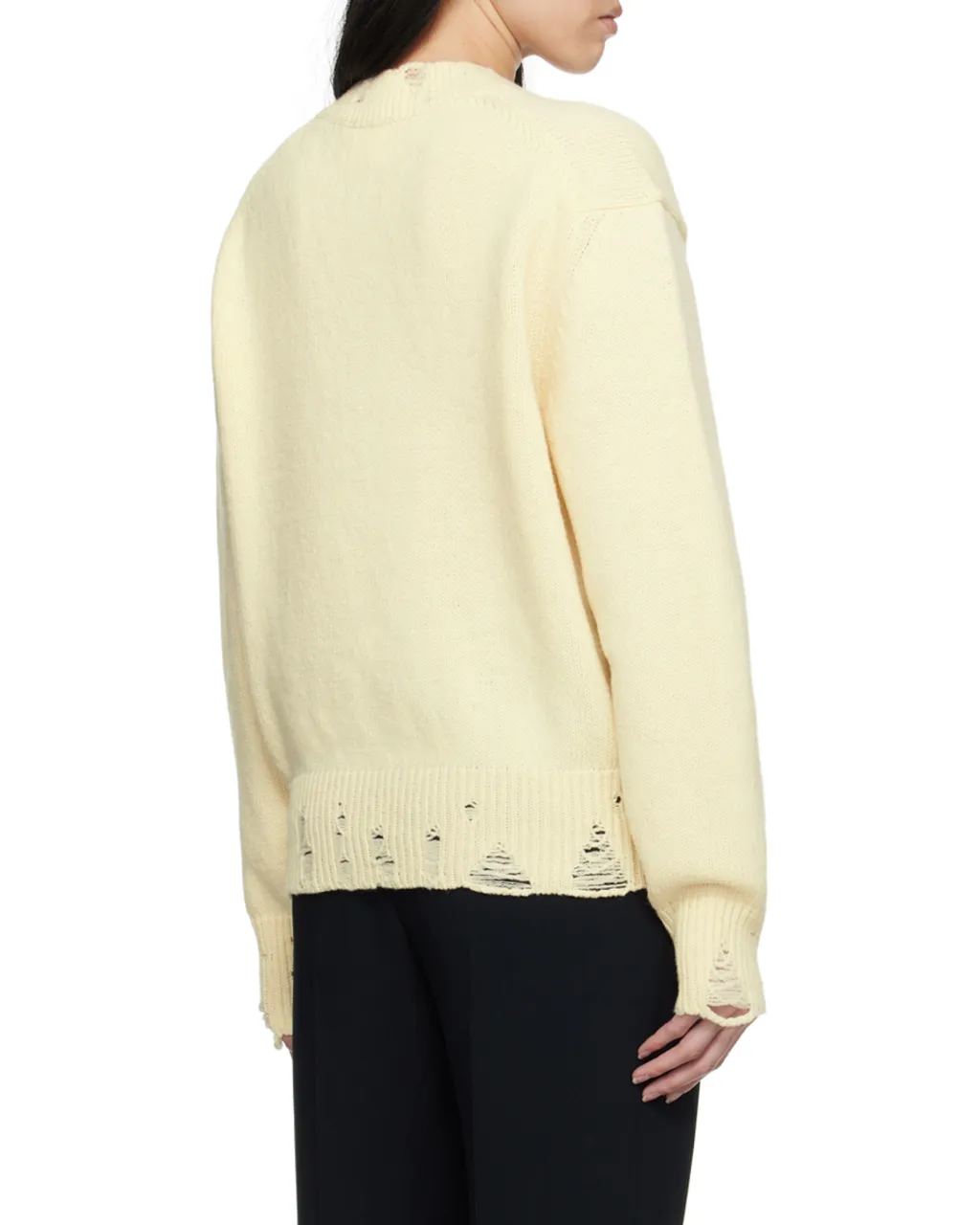 Long-Sleeved Wool Sweater