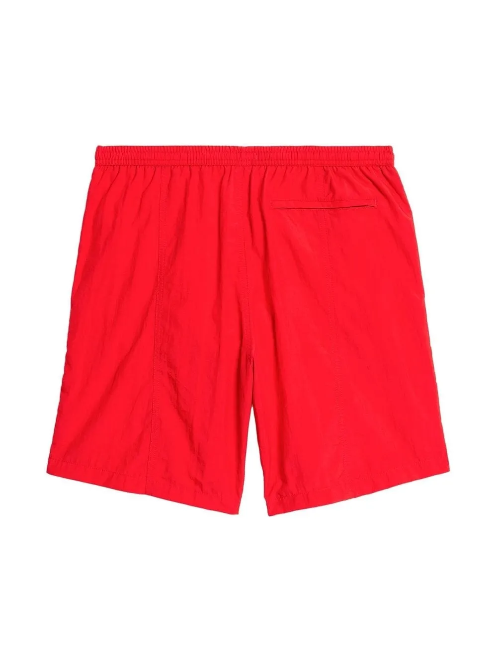 Logo-Embroidered Elasticated Waistband Swim Shorts