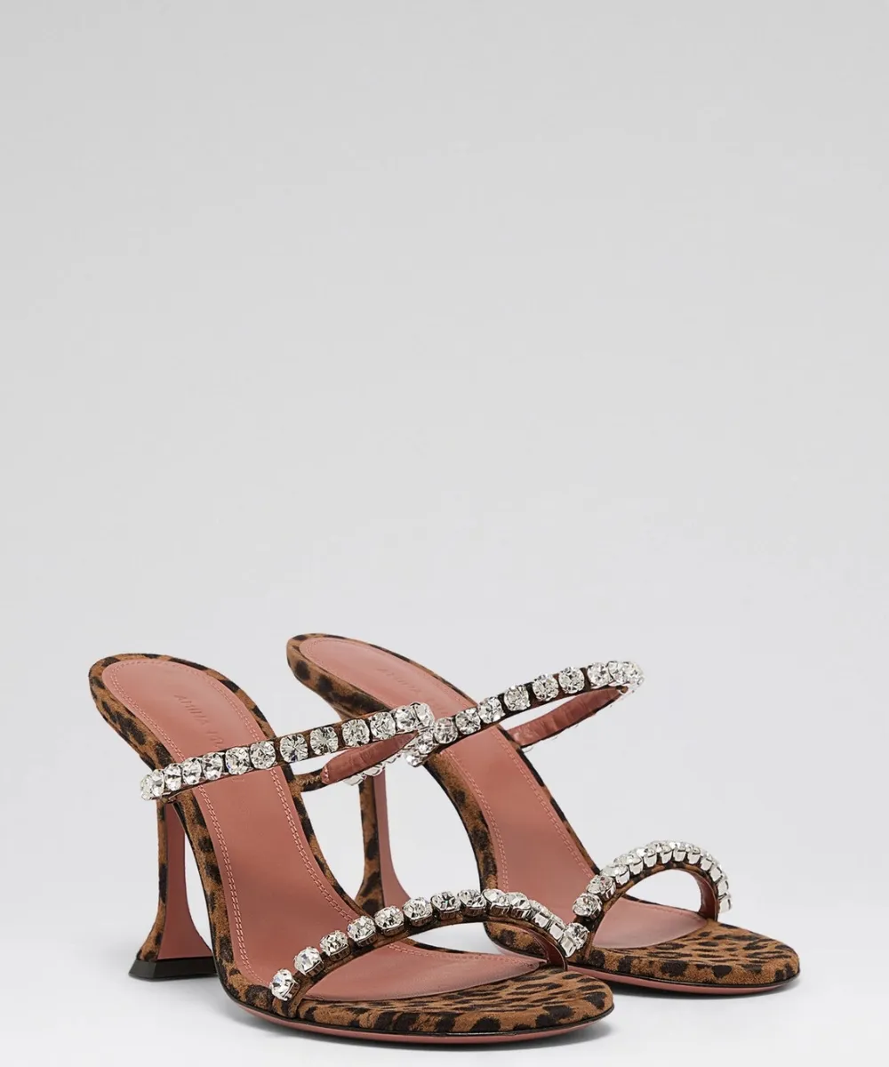 Round Toe High Heel Sandals