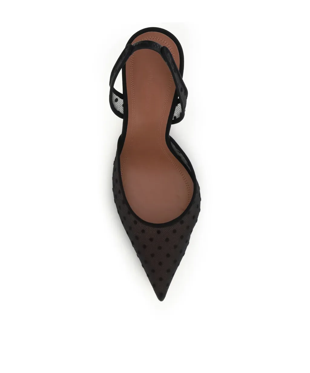 Pointed High-Heeled Sandals