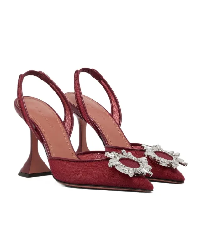 Begum Sling 95 Mesh High Heels
