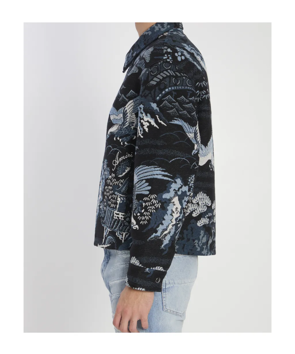 Bird Tapestry Blouson