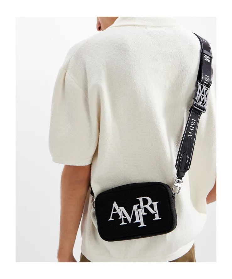 Staggered Messenger Bag