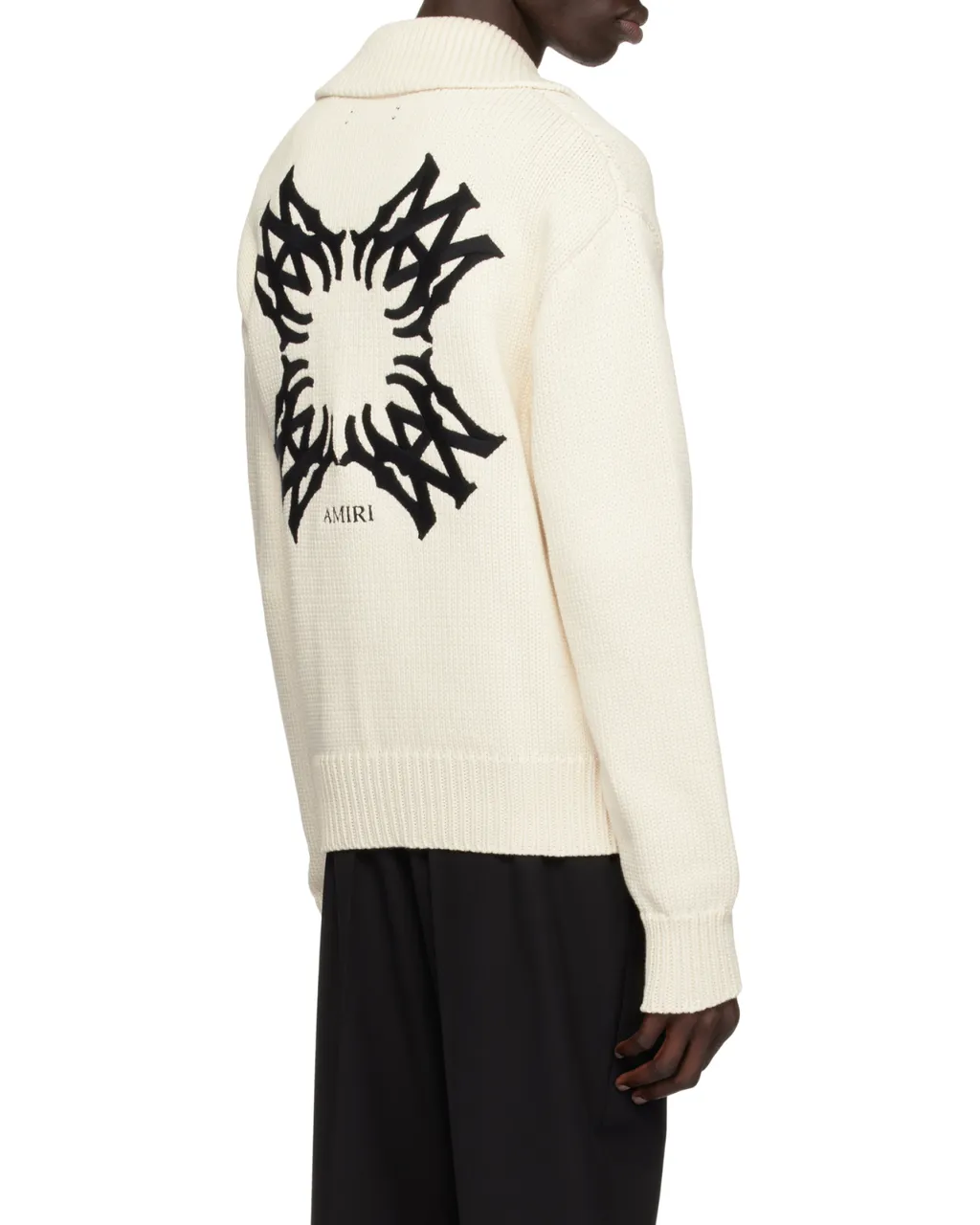 Long-Sleeved Knitted Cardigan