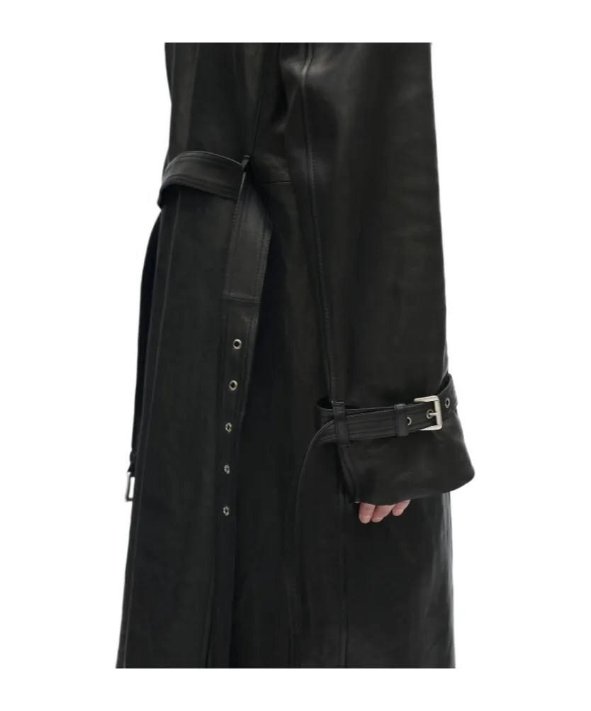 Belted Double-Breasted Coat