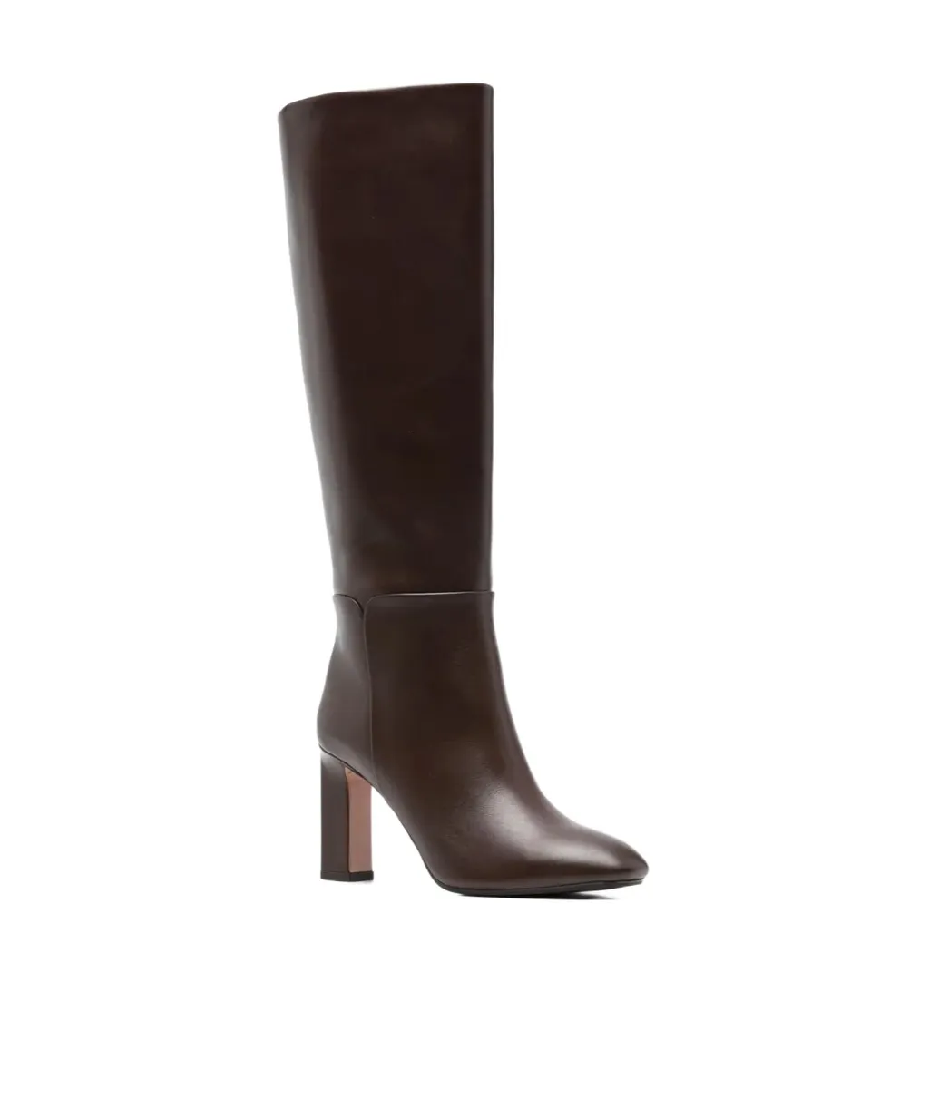 Sellier Almond-Toe Boots