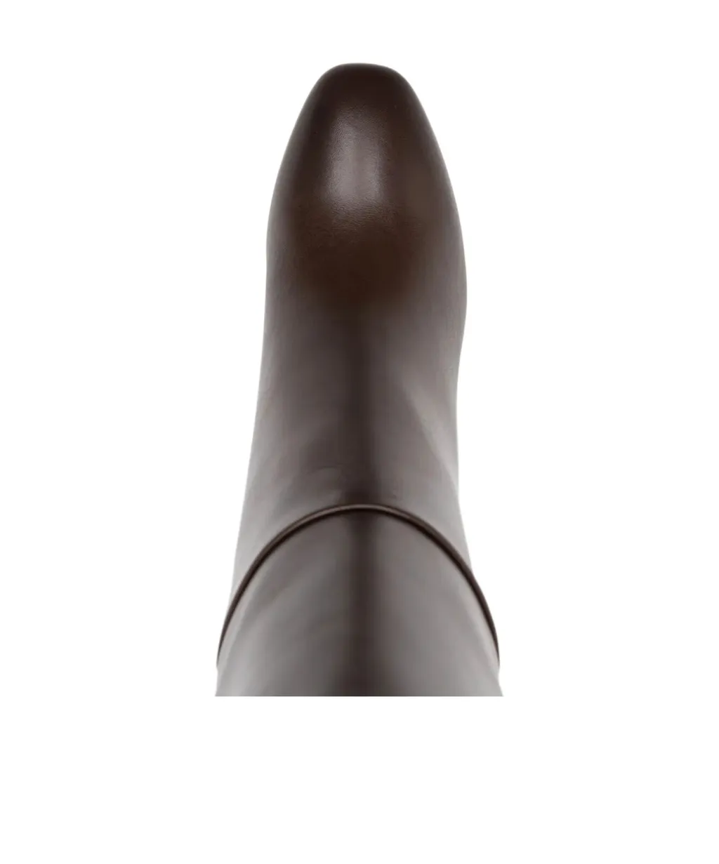 Sellier Almond-Toe Boots