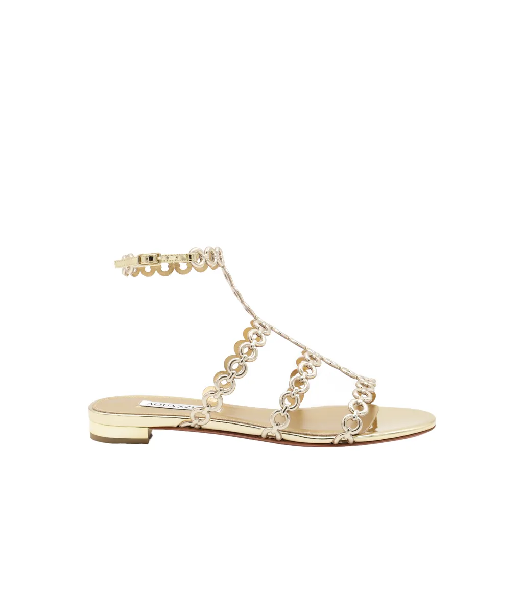 Infinity Chain Flat Sandals