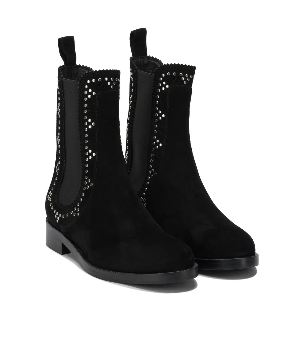 Embellished Ankle Boots