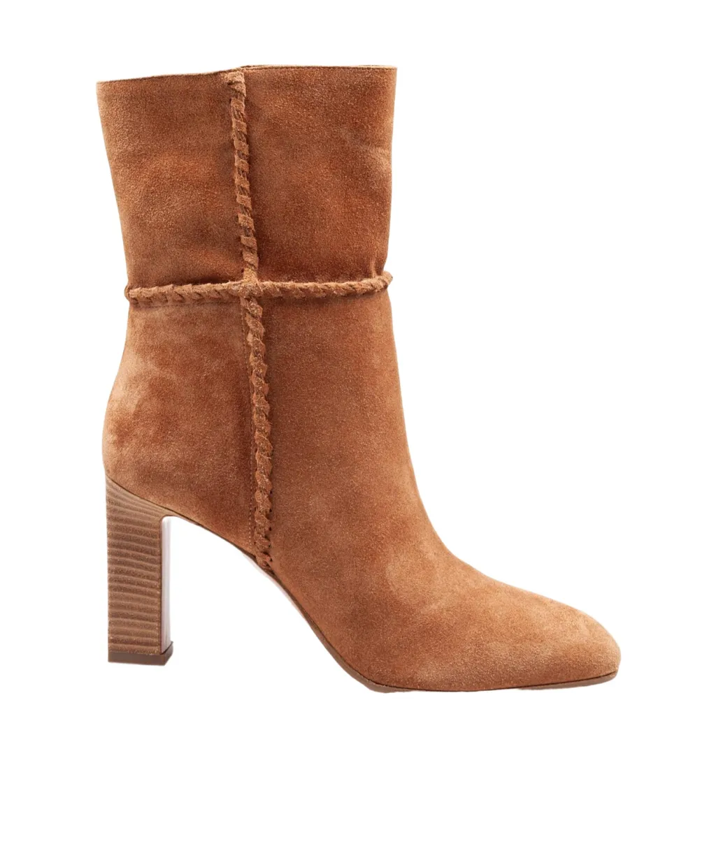 Chunky Heeled Ankle Boots