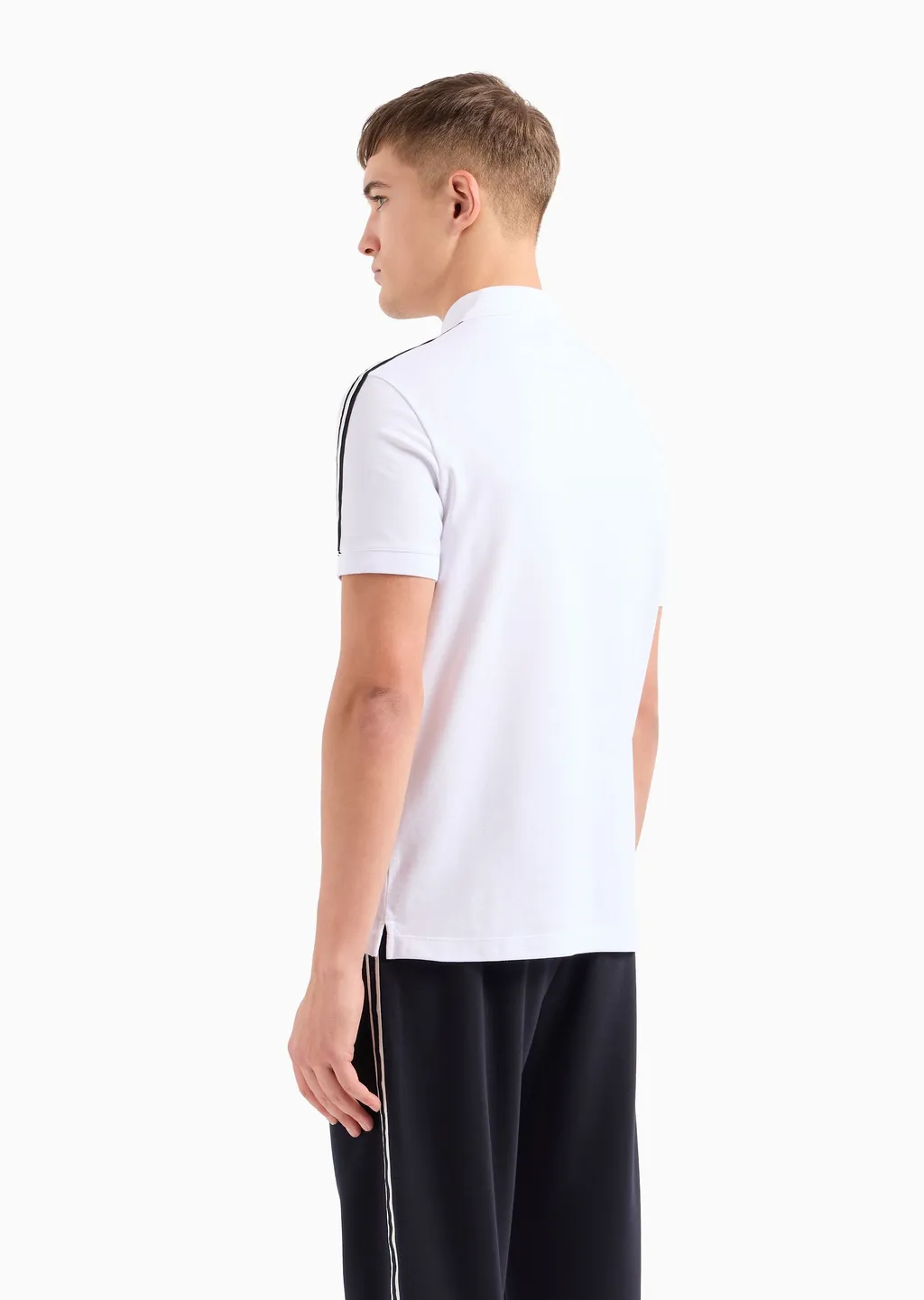 Logo Embroidered Polo Shirt