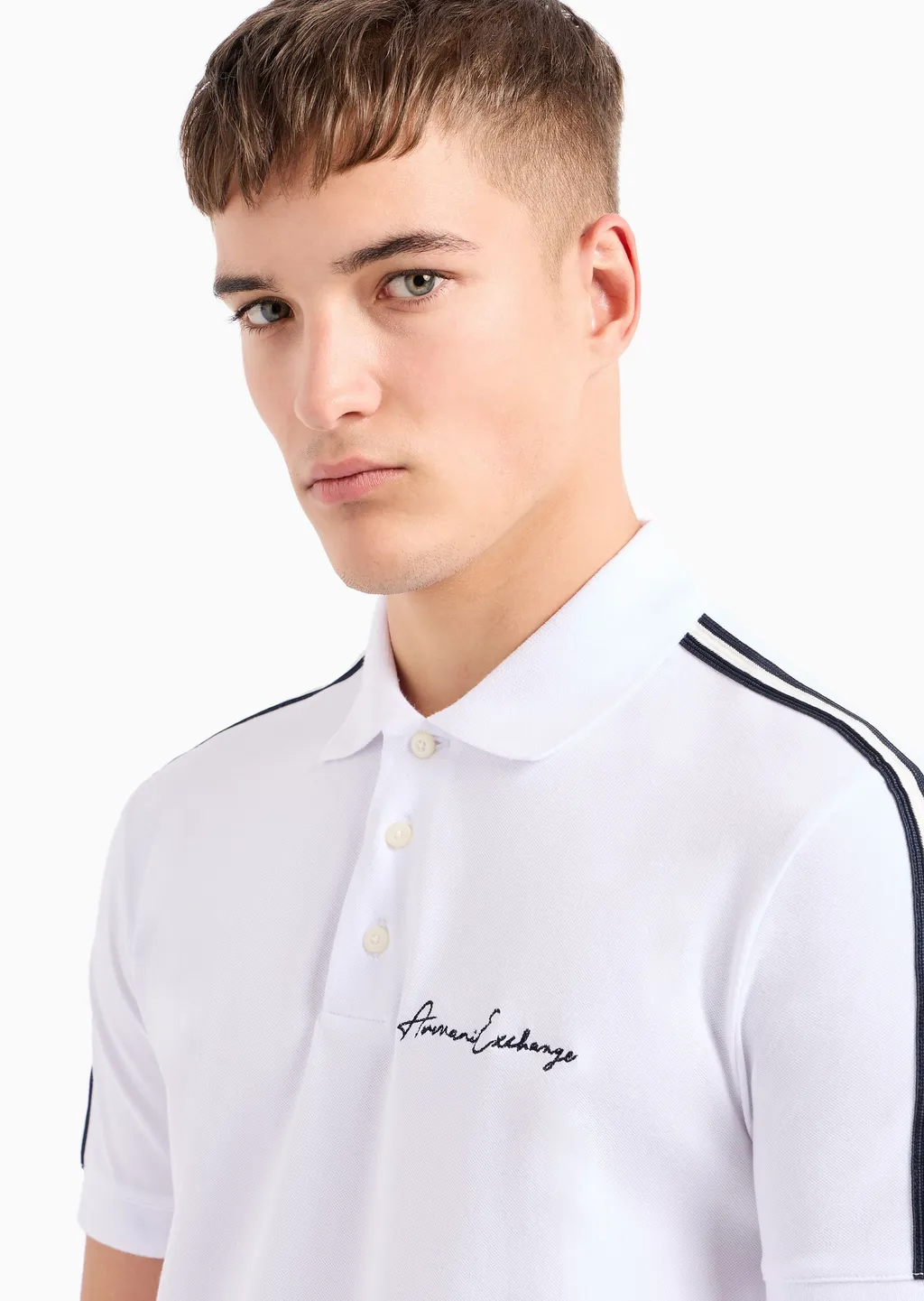 Logo Embroidered Polo Shirt