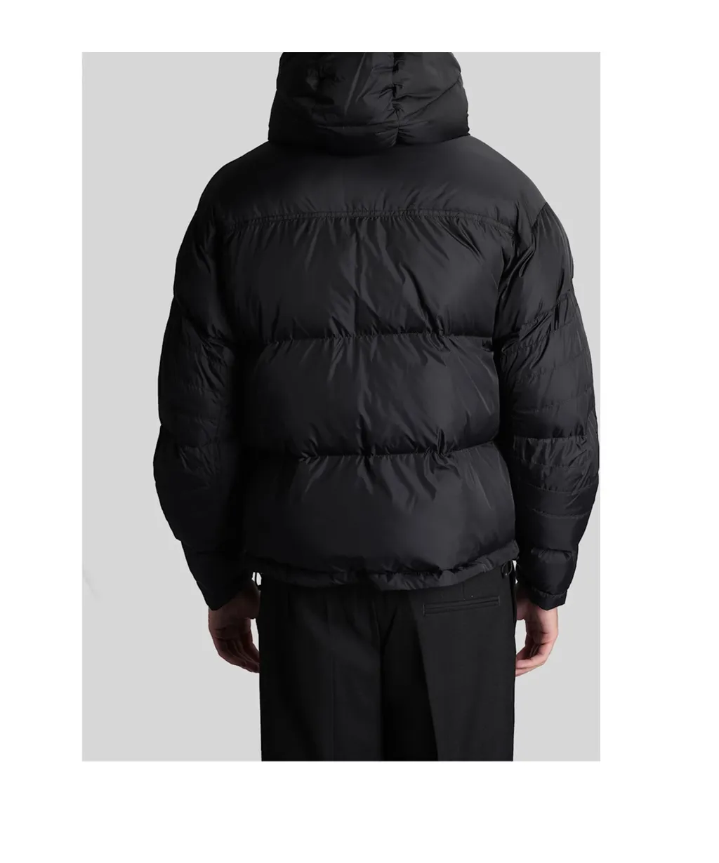 Zipped Hooded Puffer Jacket