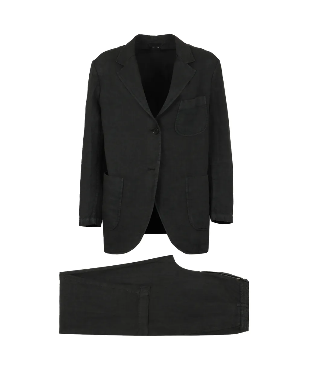 Collared Suit Set