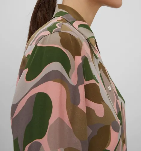 Abstract-Print Shirt