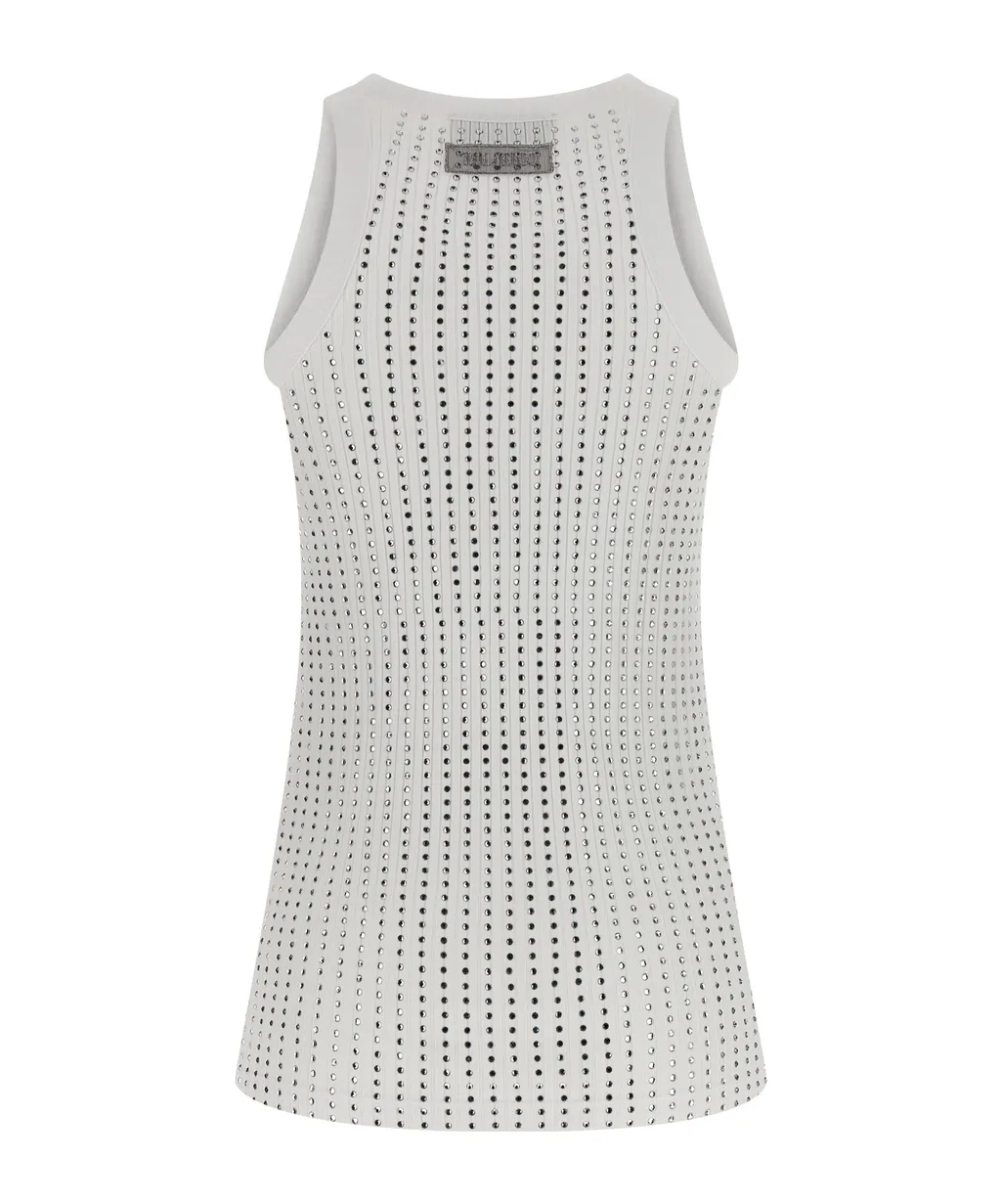Rhinestone Tank Top