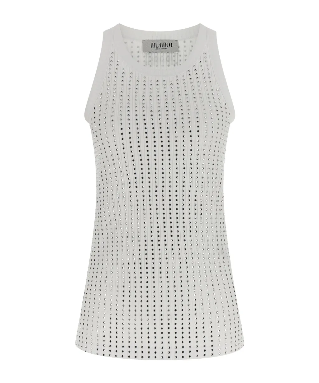 Rhinestone Tank Top