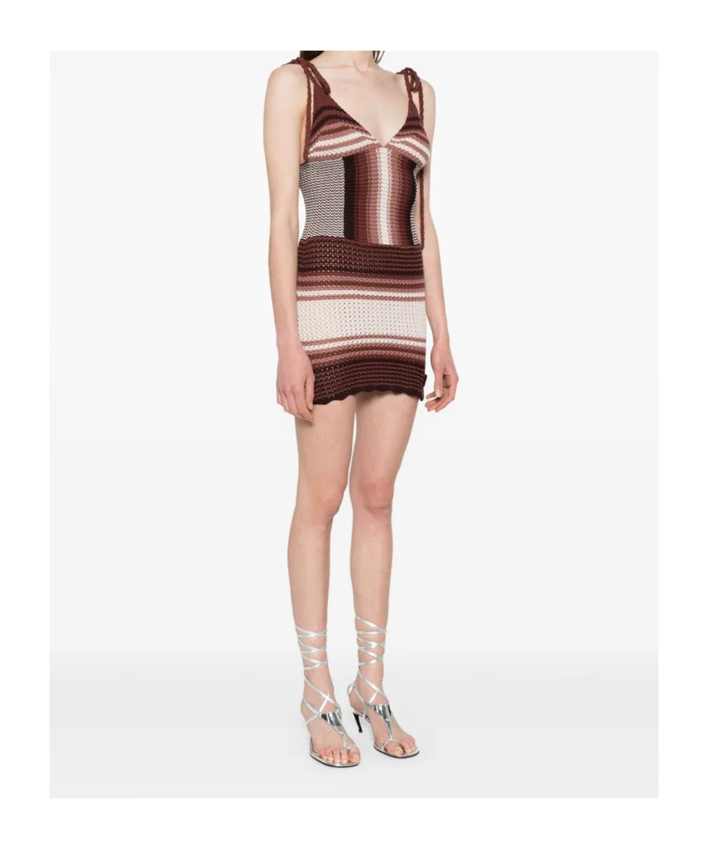 Sleeveless Knitted Dress