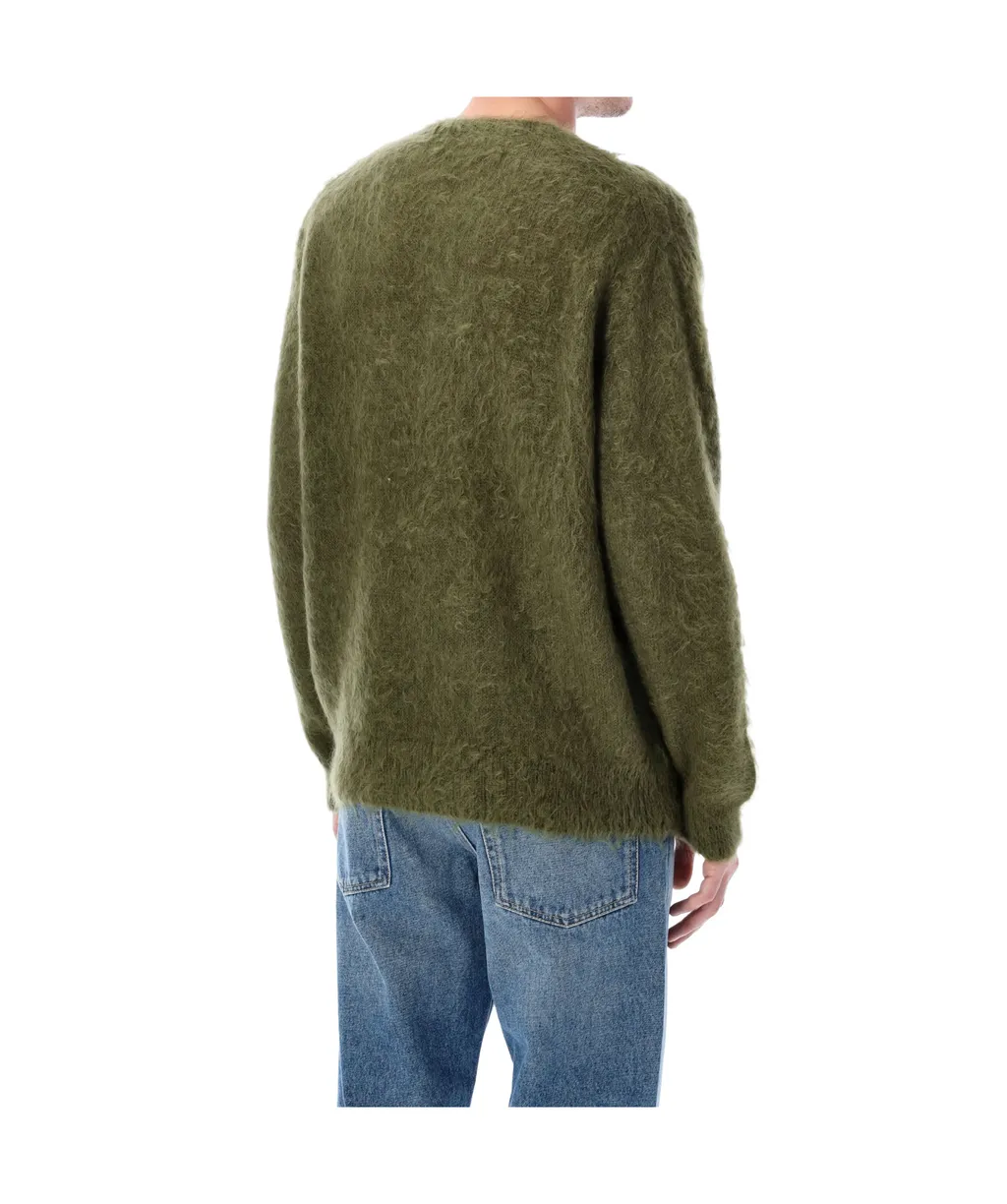 Brushed Mohair Crewneck Knitwear