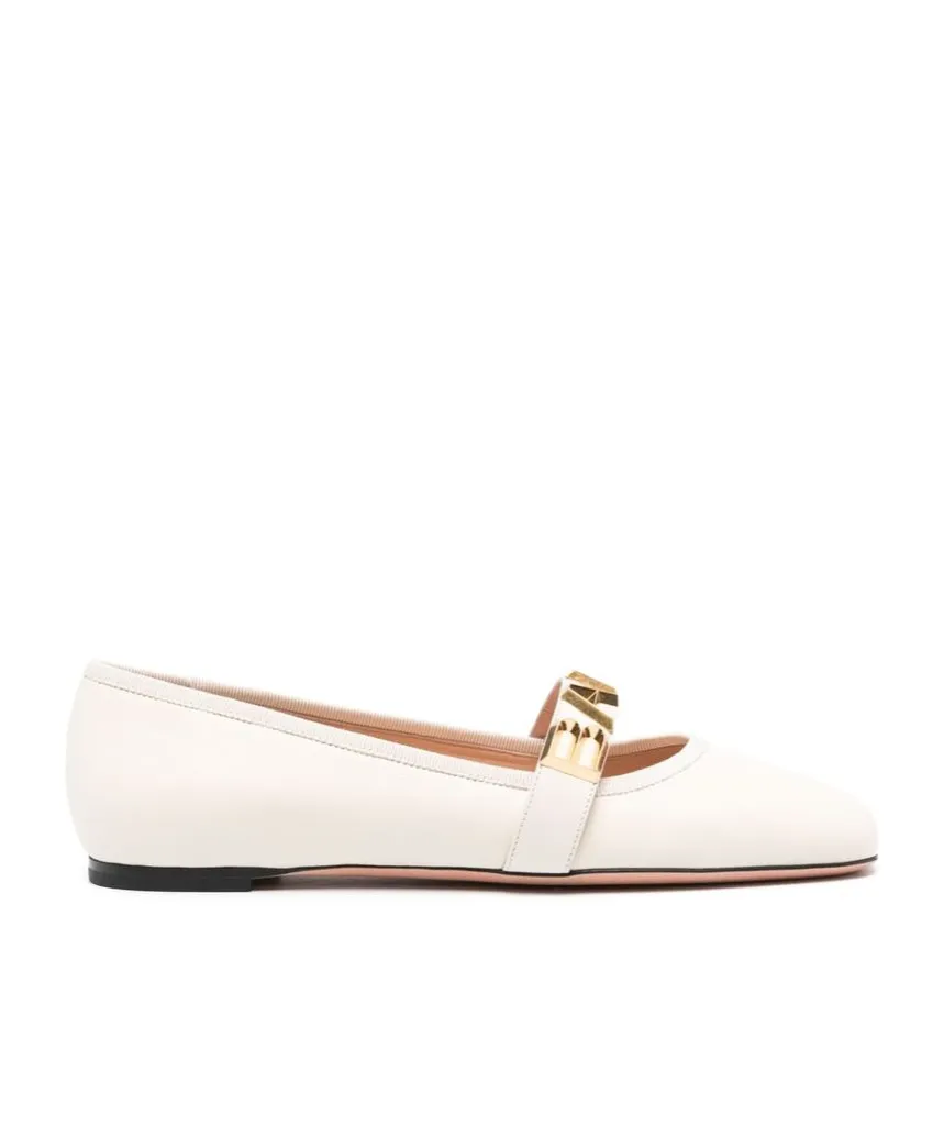 Balby Squared Toe Ballet Flats