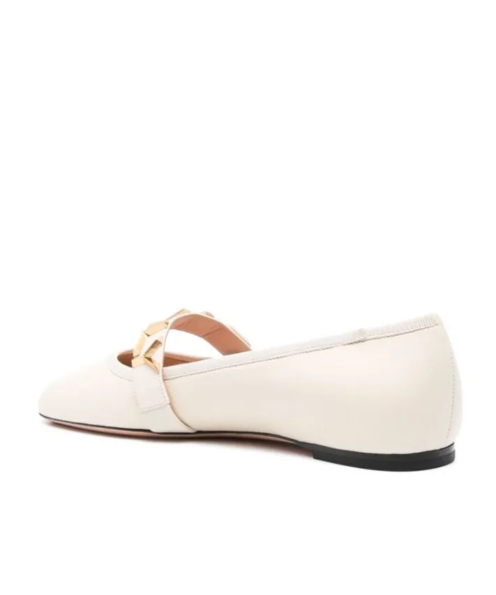 Balby Squared Toe Ballet Flats