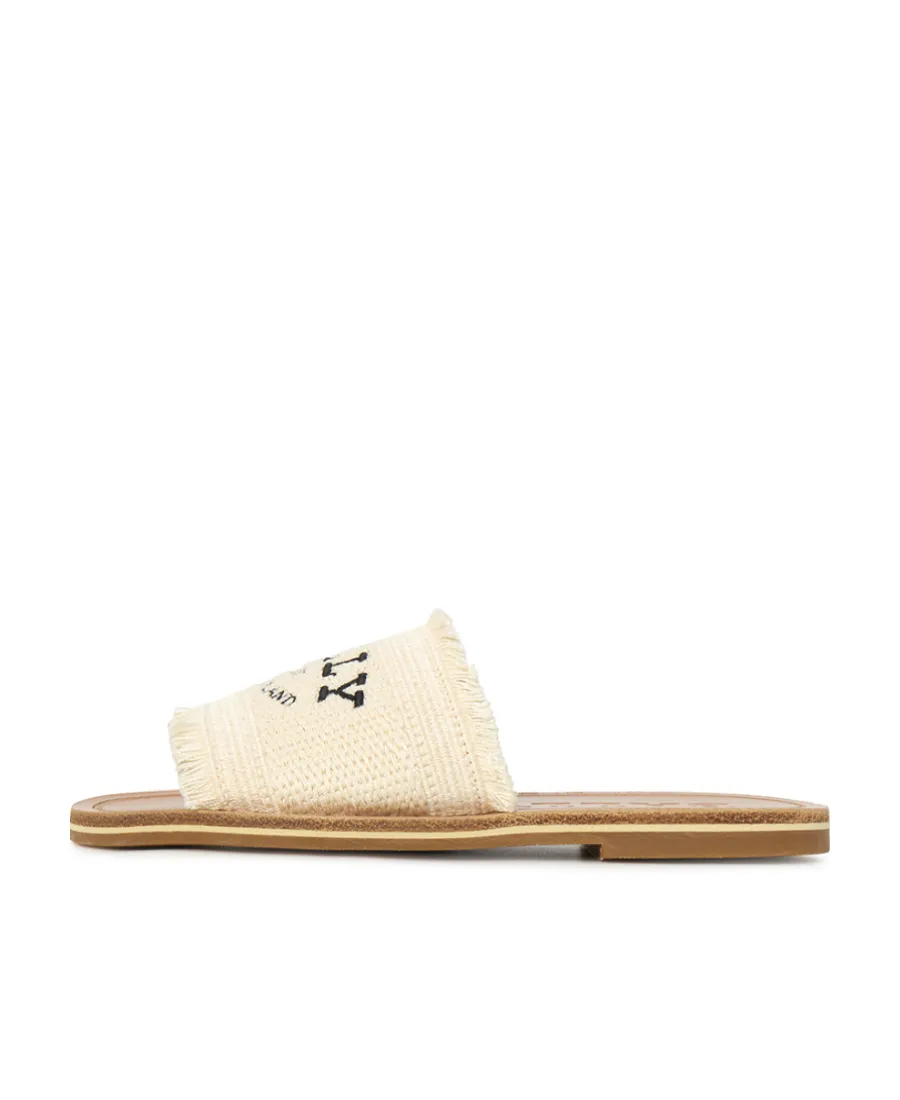 Round Head Flat Slippers