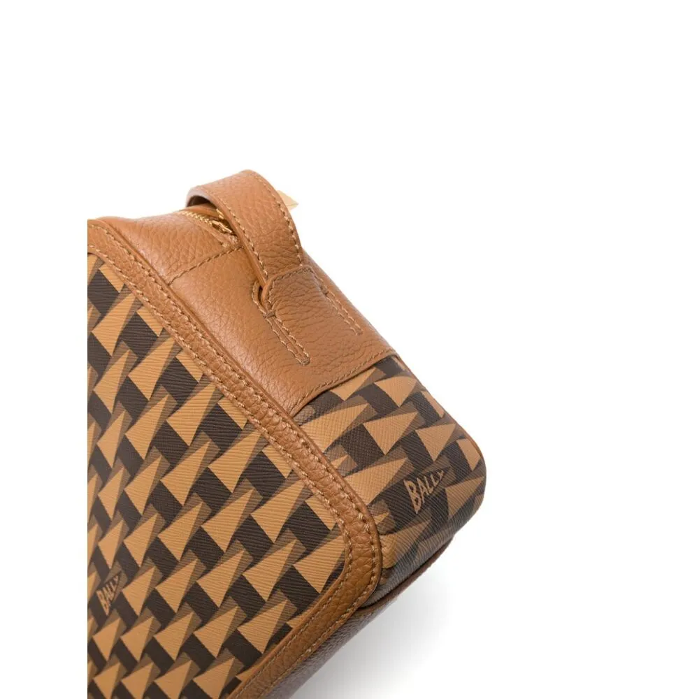 Logo Zipper Satchel