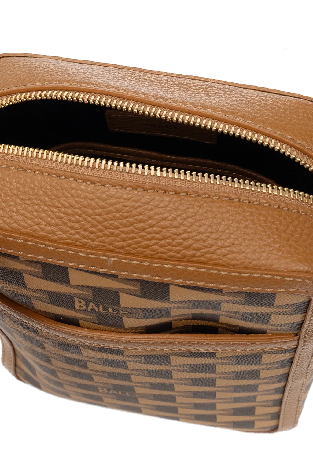 Zip-Up Shoulder Bag