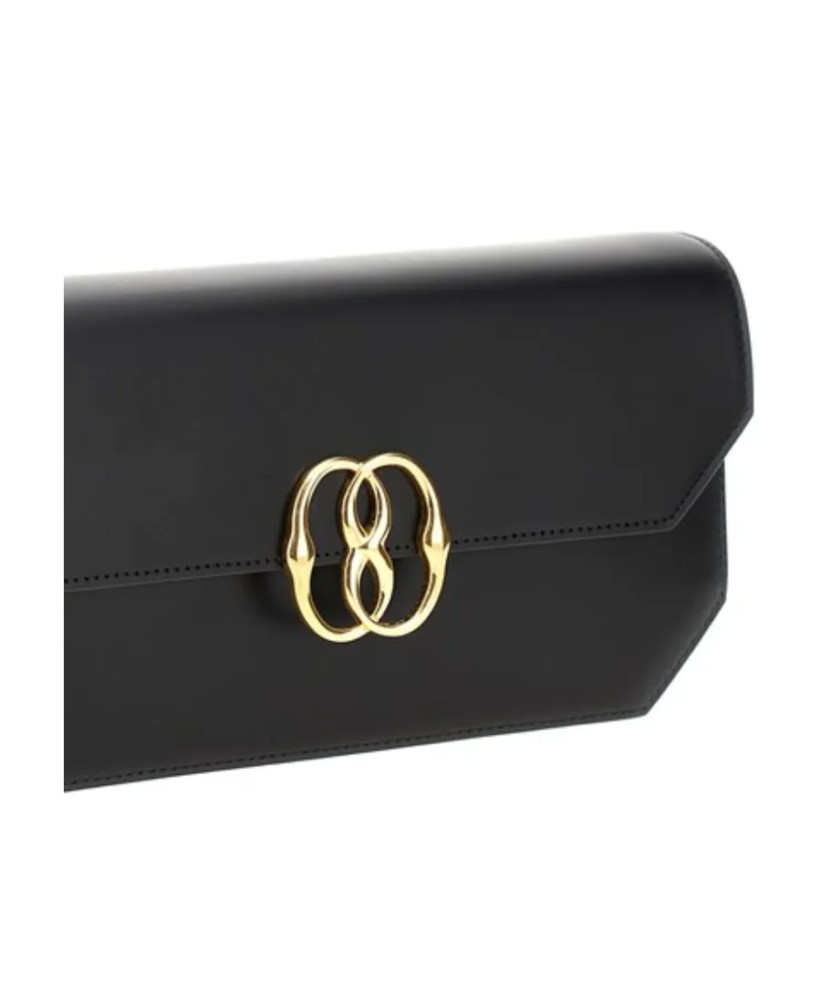 Logo Plaque Shoulder Bag
