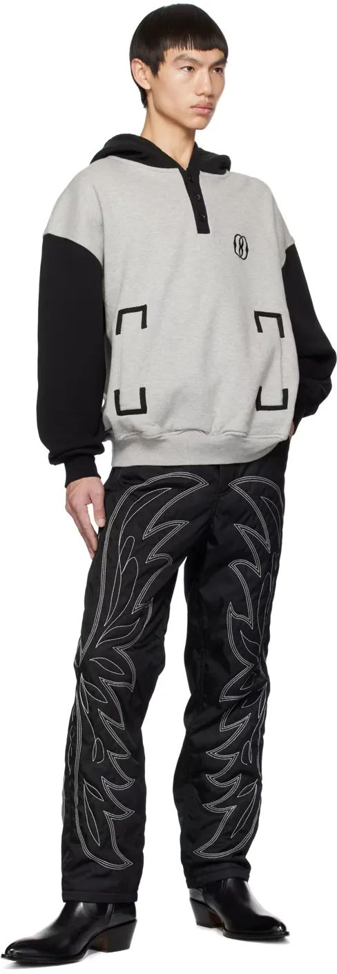 Hooded Long-Sleeved Hoodie