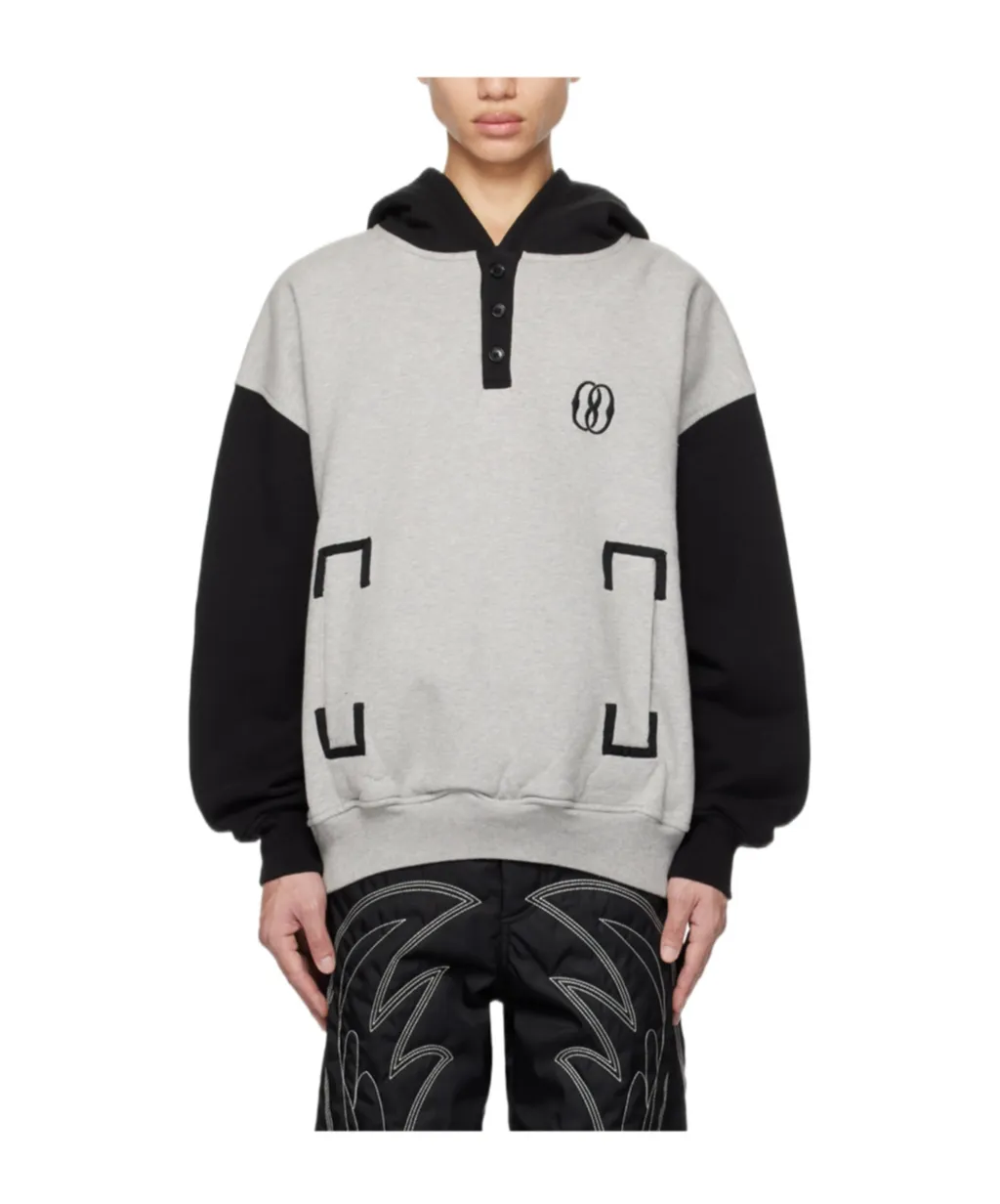 Hooded Long-Sleeved Hoodie